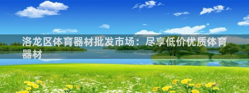 富联是什么股票板块：洛龙区体育器材批发市场：尽享低价
