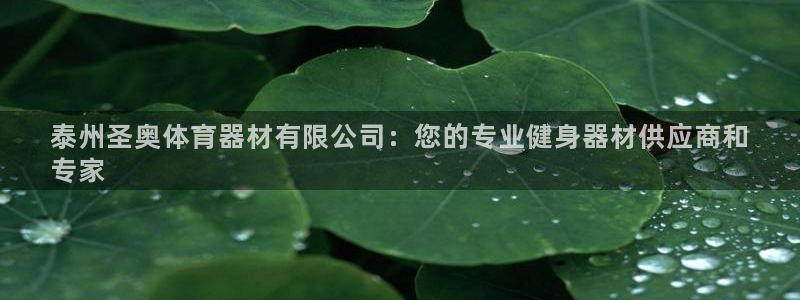 富联娱乐嗯 5O6917 富联：泰州圣奥体育器材有限