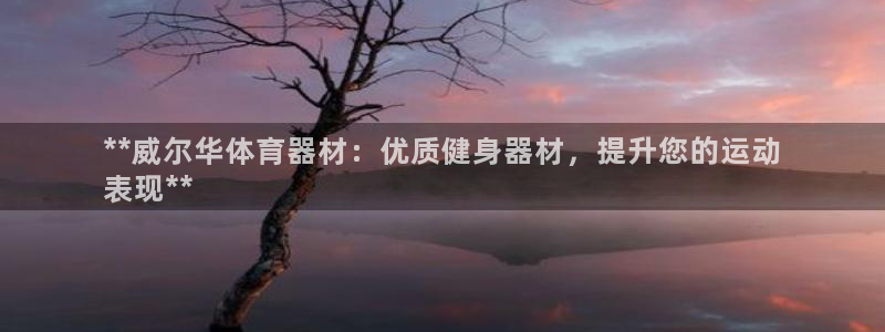 富联官网代理系列产品：**威尔华体育器材：优质健身器