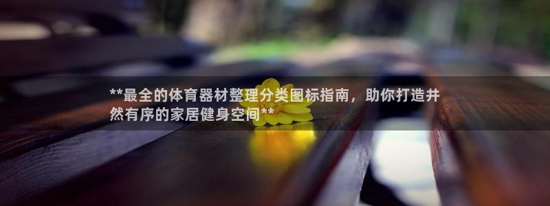 富联平台官网登录：**最全的体育器材整理分类图标指南