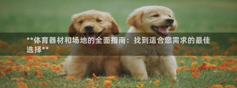 富联平台派7O777：**体育器材和场地的全面指南：