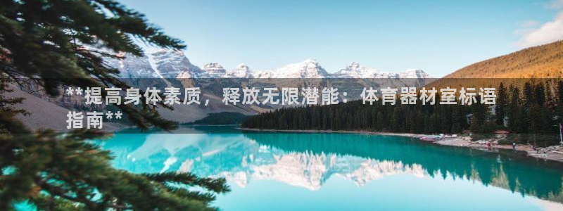 富联平台开户：**提高身体素质，释放无限潜能：体育器