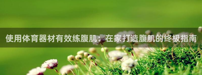 富联官方网站下载安装手机版：使用体育器材有效练腹肌：