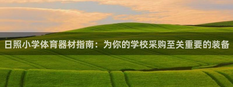 富联娱乐黑吗：日照小学体育器材指南：为你的学校采购至