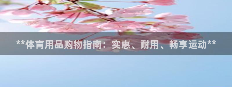 富联平台按7O777：**体育用品购物指南：实惠、耐