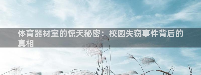 富联官方网站入口网址查询：体育器材室的惊天秘密：校园