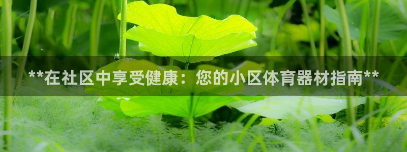 富联娱乐是什么时候开的股票：**在社区中享受健康：您