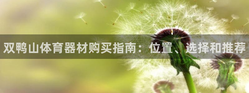 富联工坊：双鸭山体育器材购买指南：位置、选择和推荐